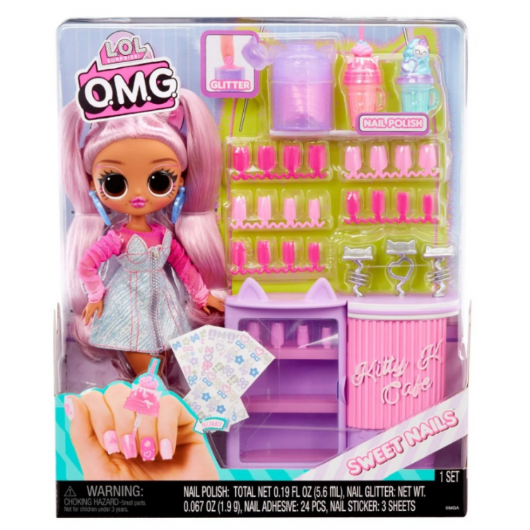 L.O.L Surprise – OMG Sweet nails – Kitty K Café